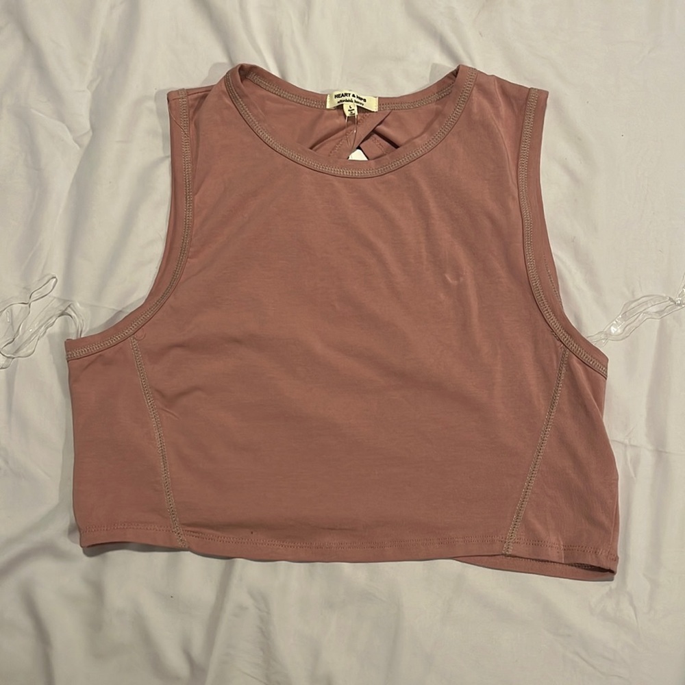 Size L pink shirt